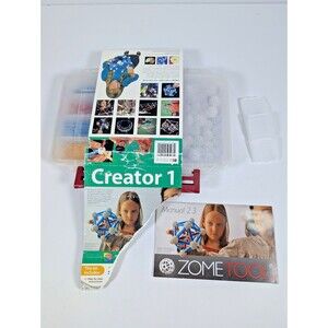 Zometool Creator 1 Construction Kit  Creative Development Incomplete See Photos